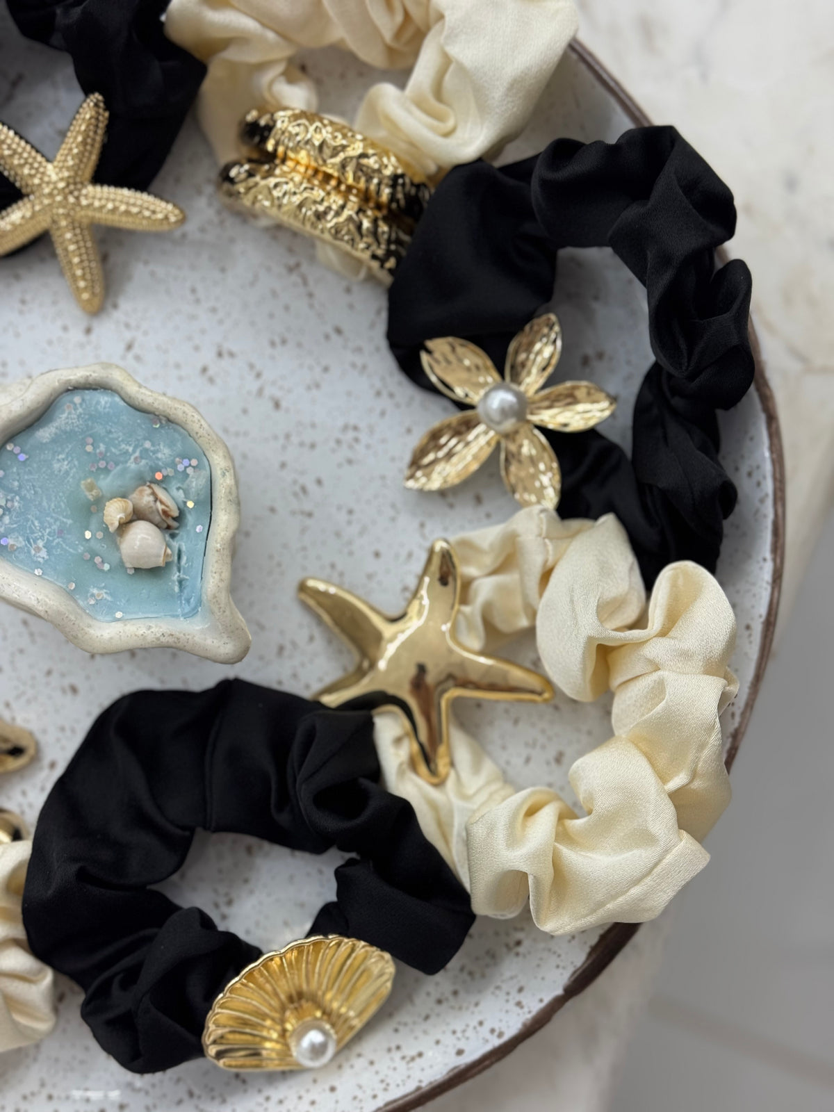 Gold Scrunchie-21