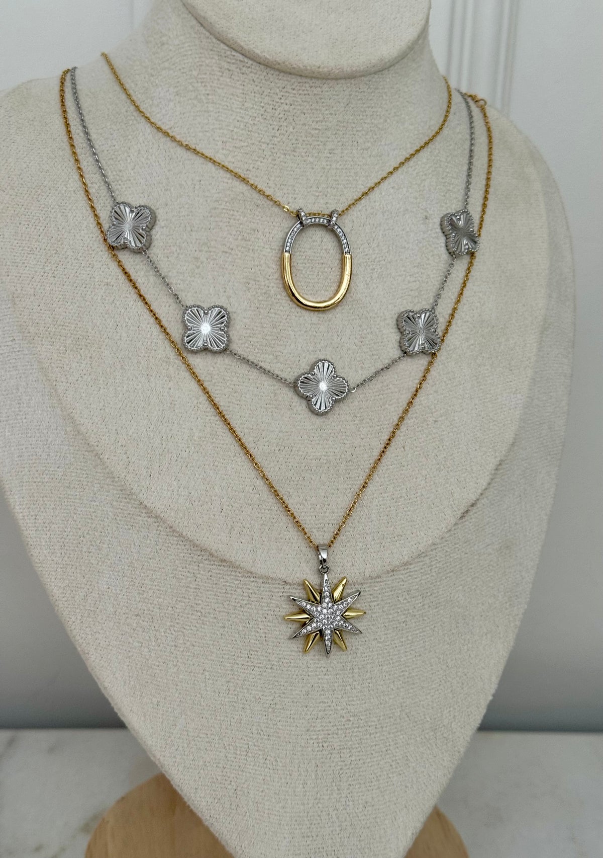 Two-Tone Star Stack