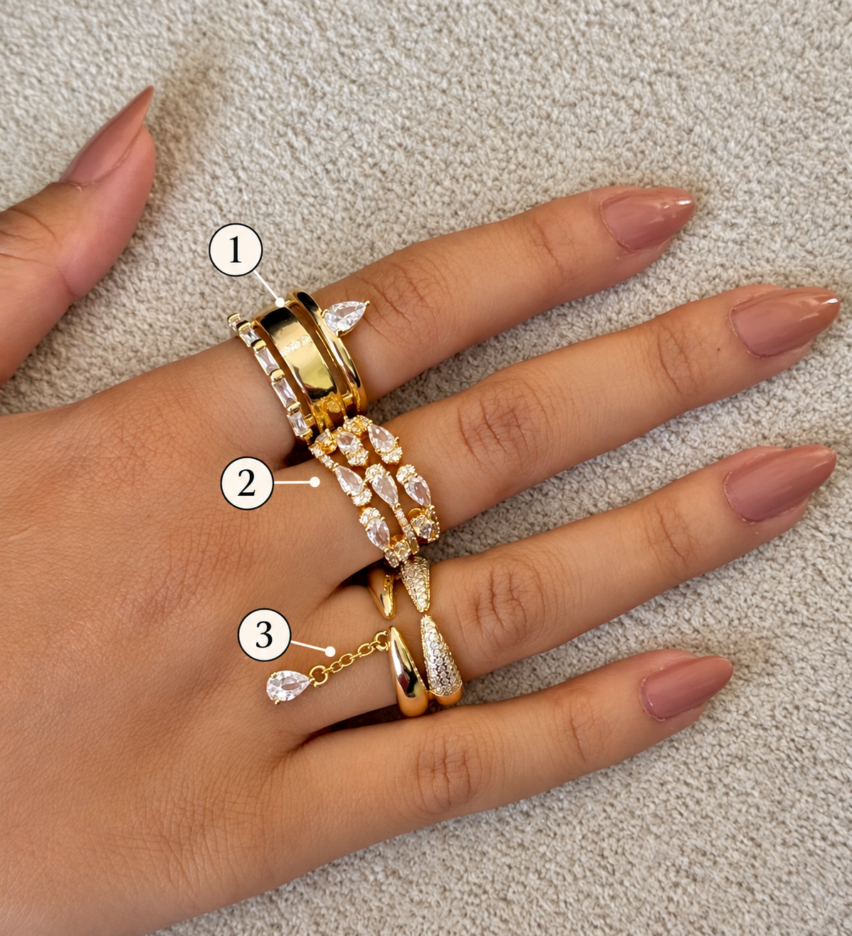 Ring set 3