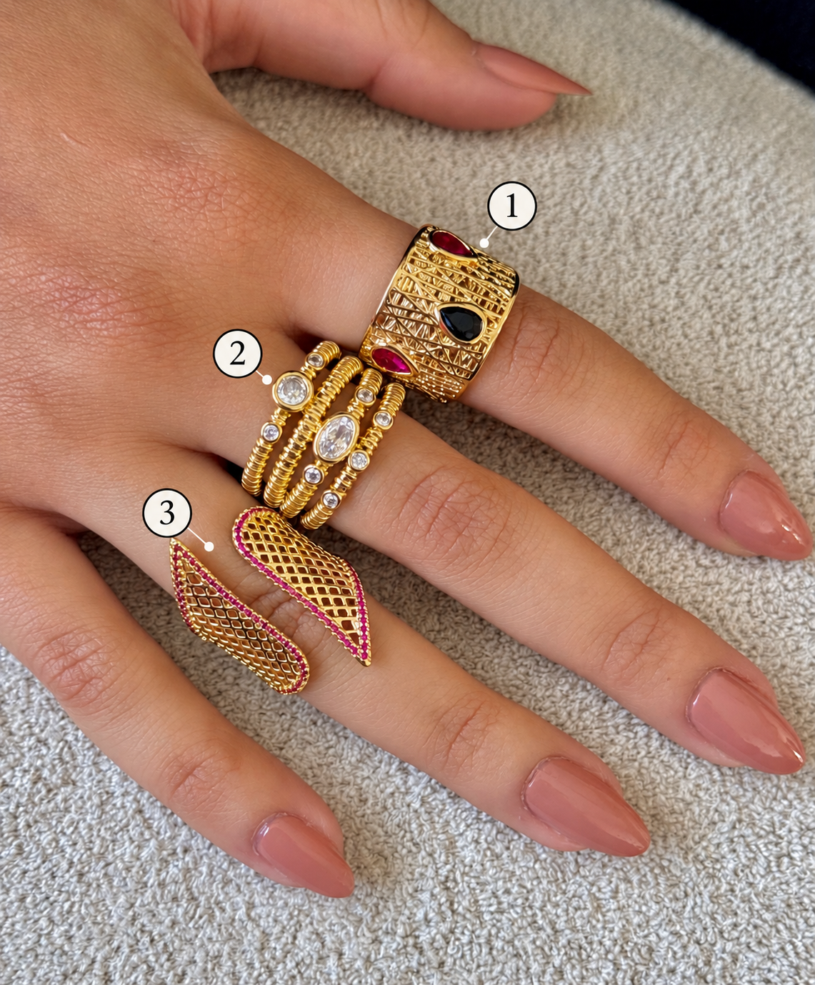 Ring set 4