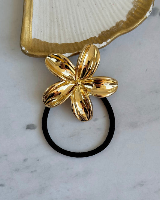 Flower Hair Scrunchie