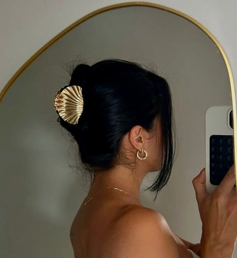 Shell Hair Clips