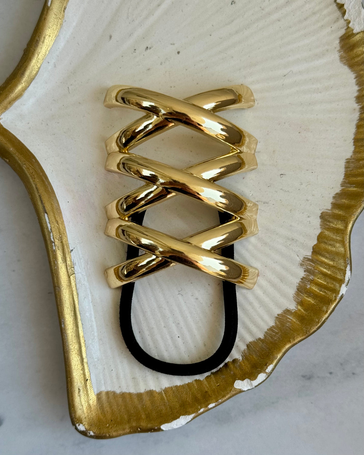 Gold Scrunchie-16