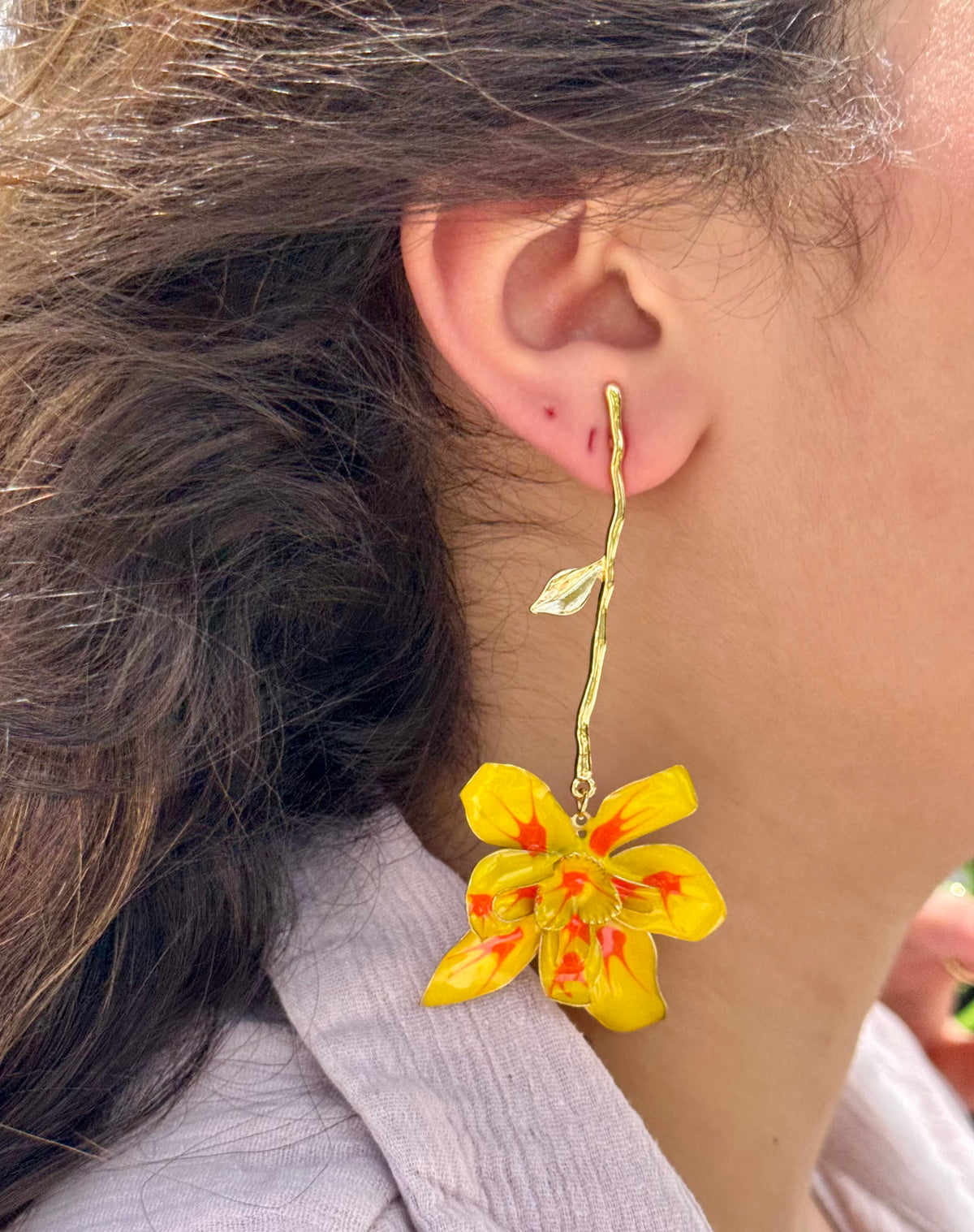 Golden Bloom Earrings