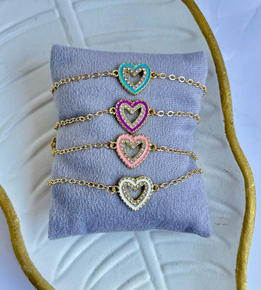 Sweetheart Sparkle Bracelet