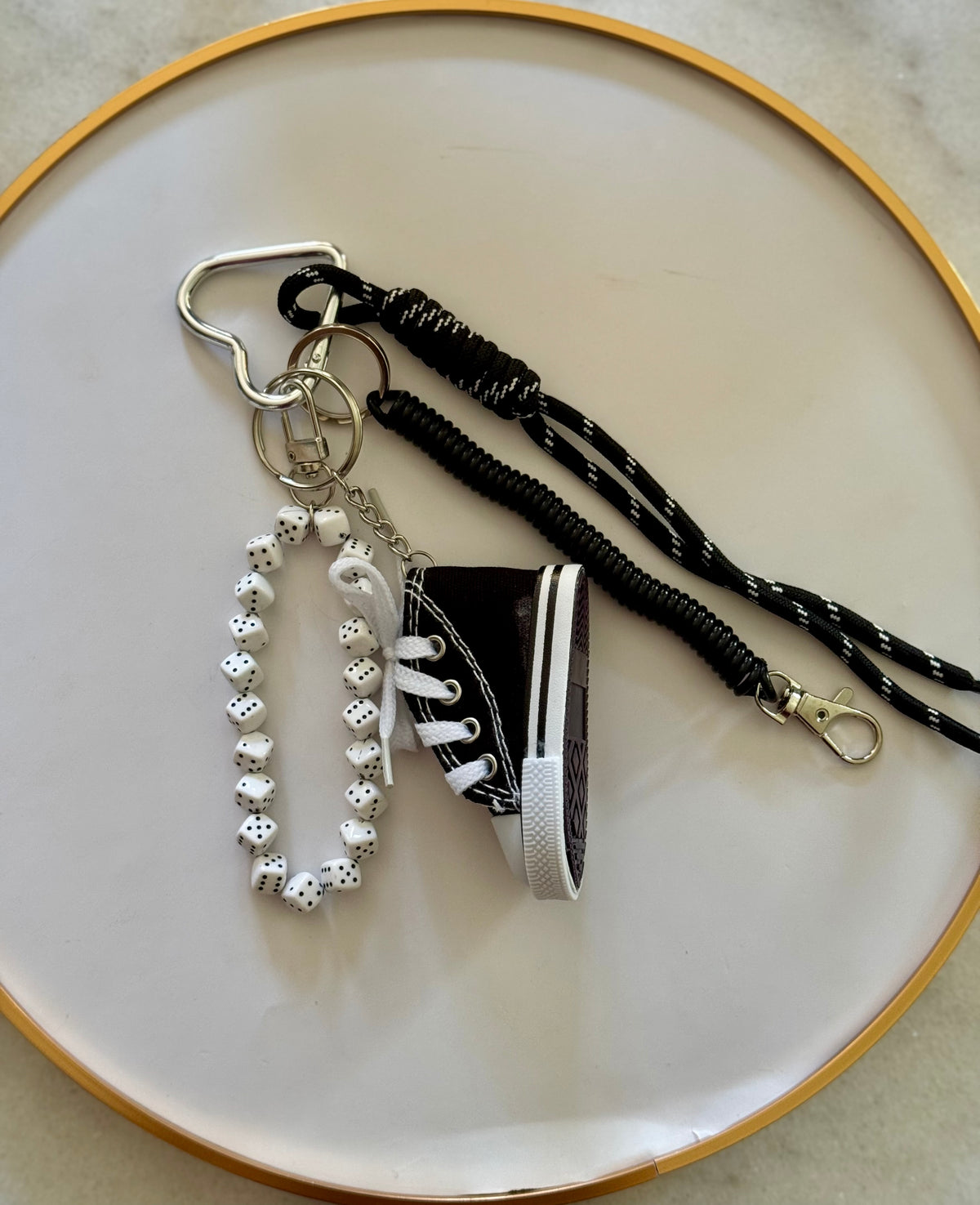 Sneaker Dice Bag Chain