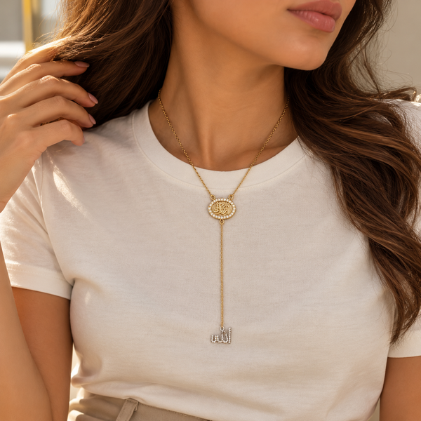 Divine Faith Drop Necklace