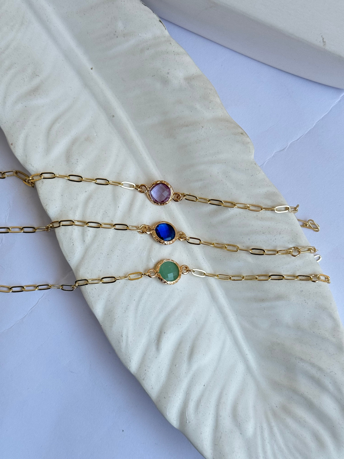 Round Gem Bracelet