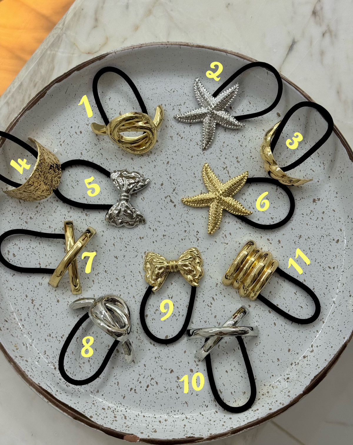 Gold Scrunchie-23