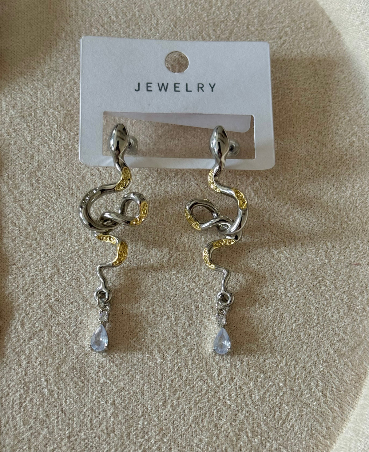 Golden Viper Earrings