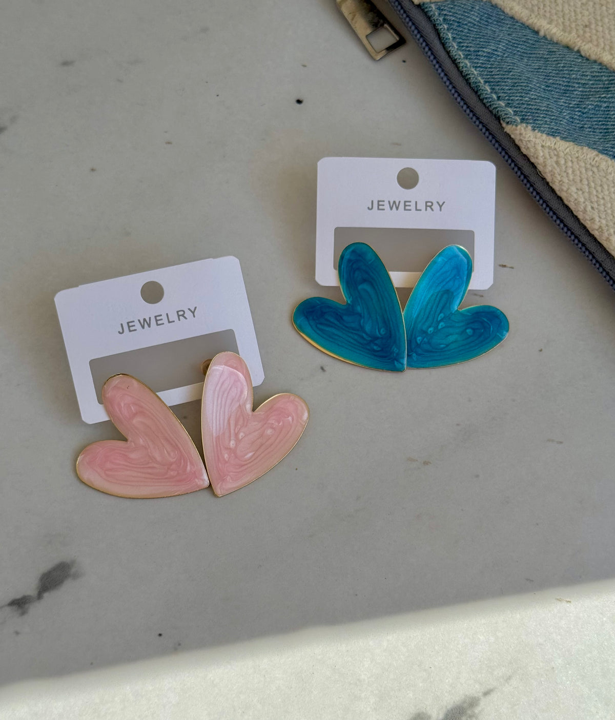Colorful Heart Earrings