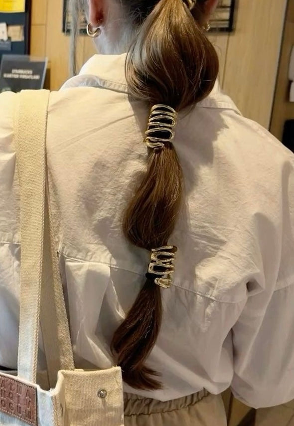 Gold Scrunchie-9