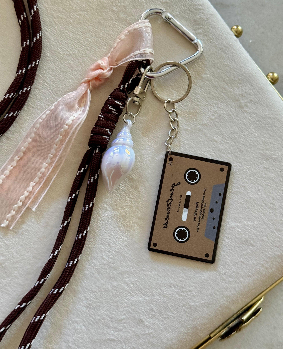 Retro Cassette Bag Chain