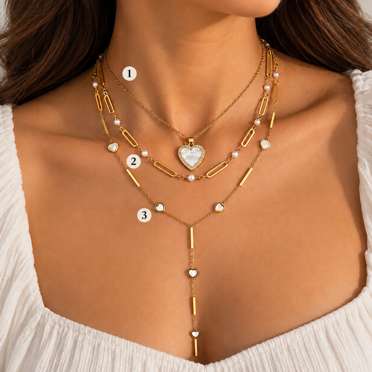 Pearl Heart Stack