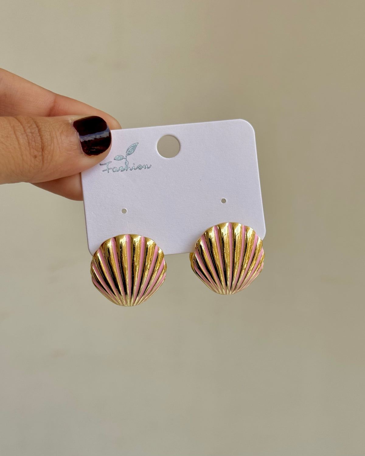 Golden Shell Earrings