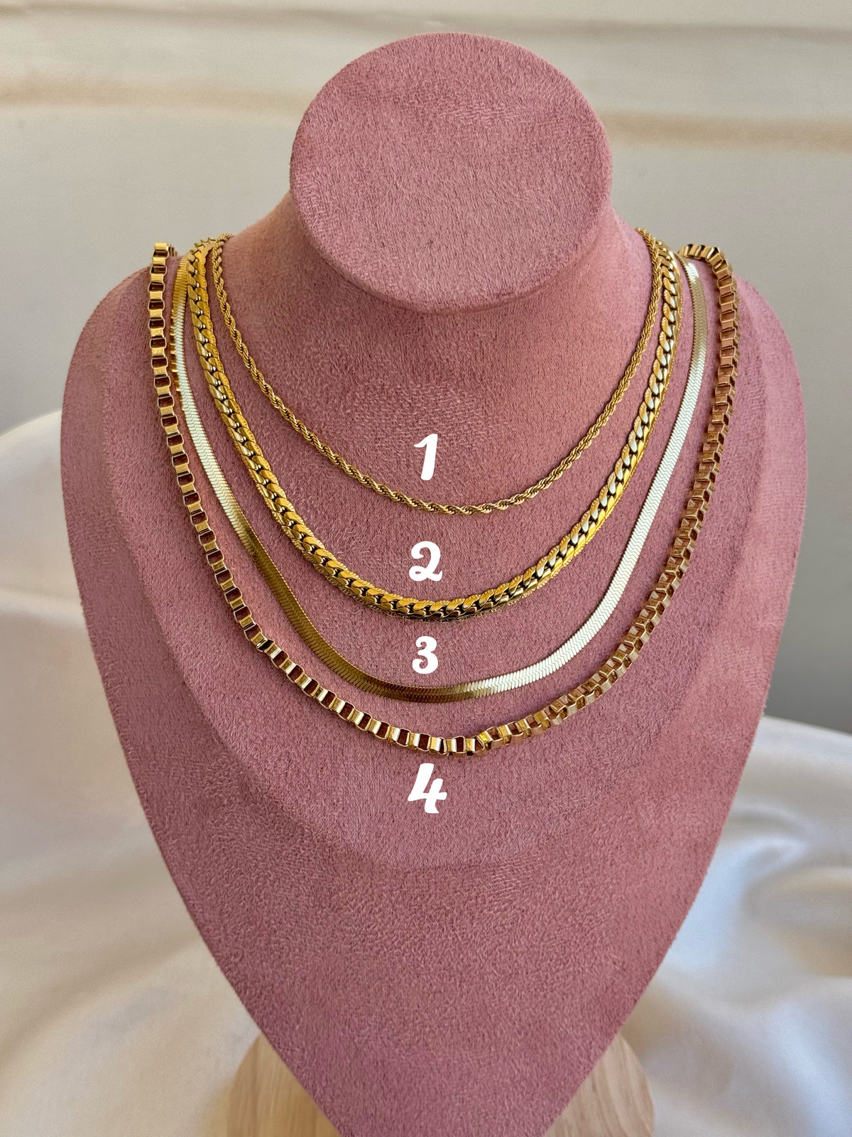 Gold Necklaces-143