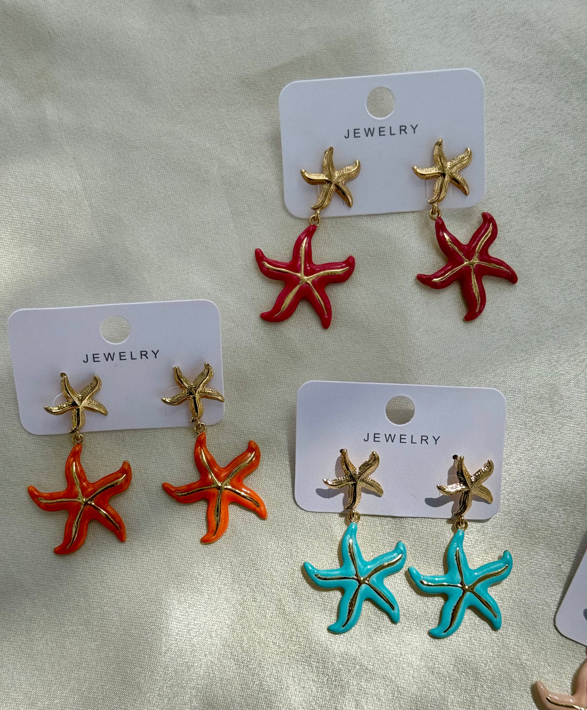 Sea Star Drop Earrings