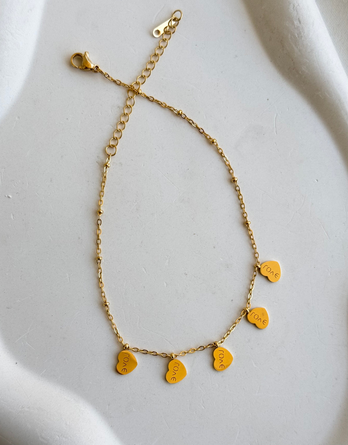Love Heart Anklet