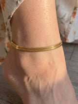 Herringbone Chain Anklet