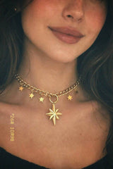 North Star Charm Necklace