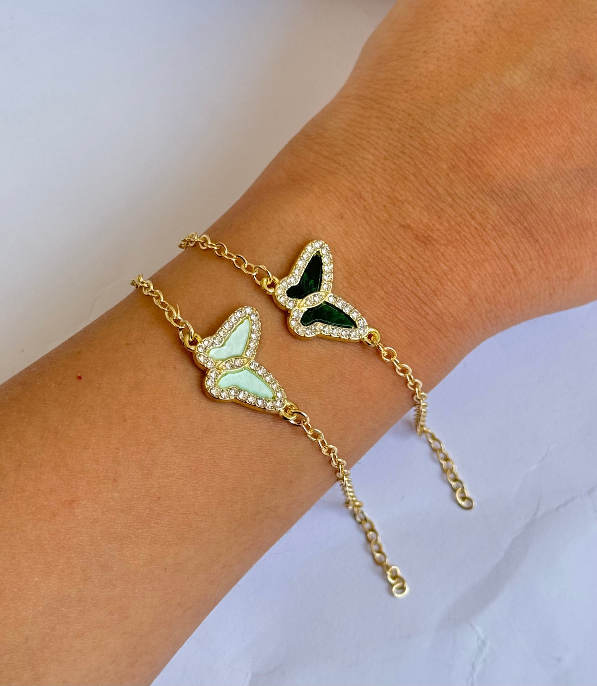 Crystal Wings Bracelet
