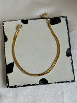 Sleek Chain Anklet