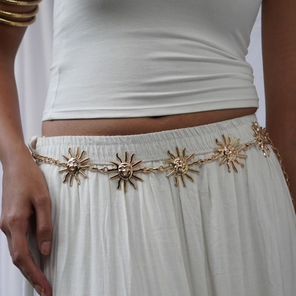 Sun Charm Belt