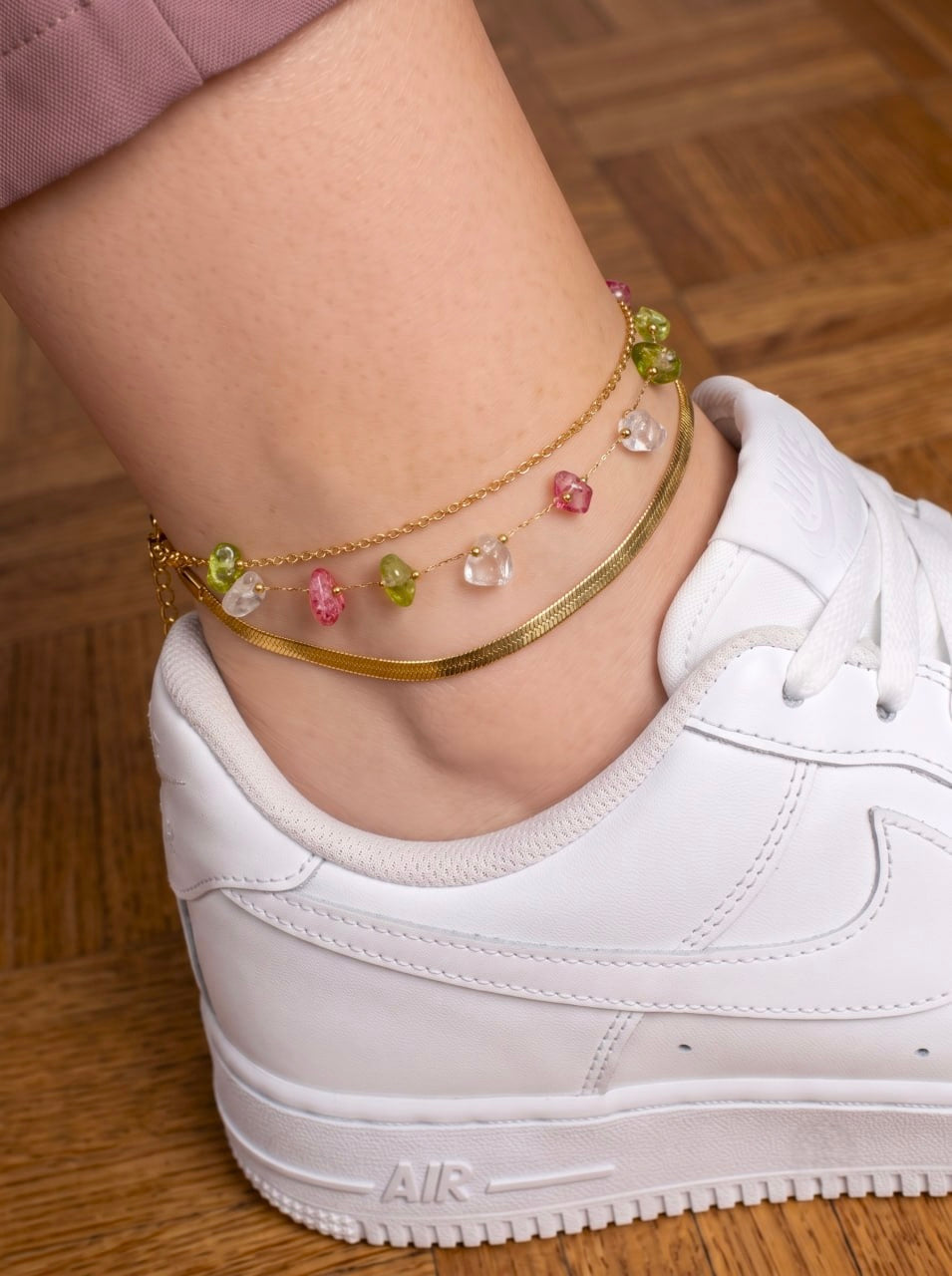 Candy Stone Anklet