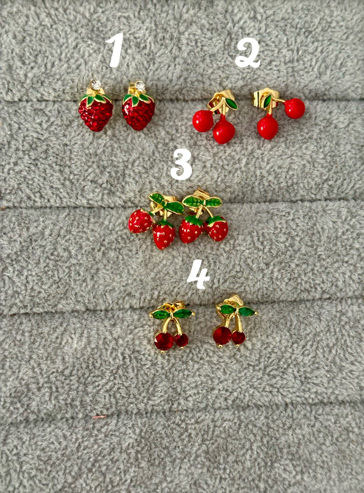 Berry & Cherry Earrings