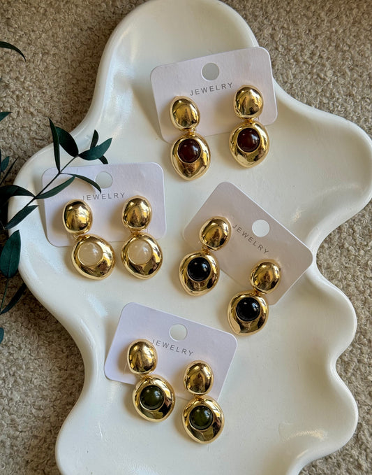 Colored earrings 36