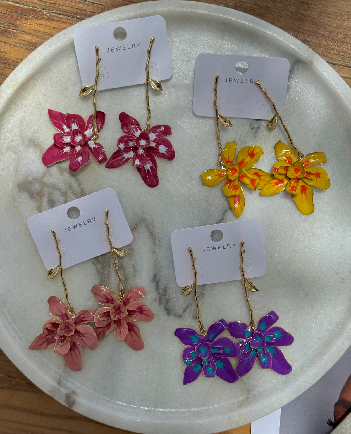 Golden Bloom Earrings