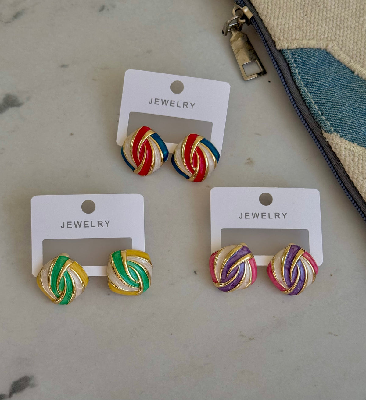 Color Twist Earrings