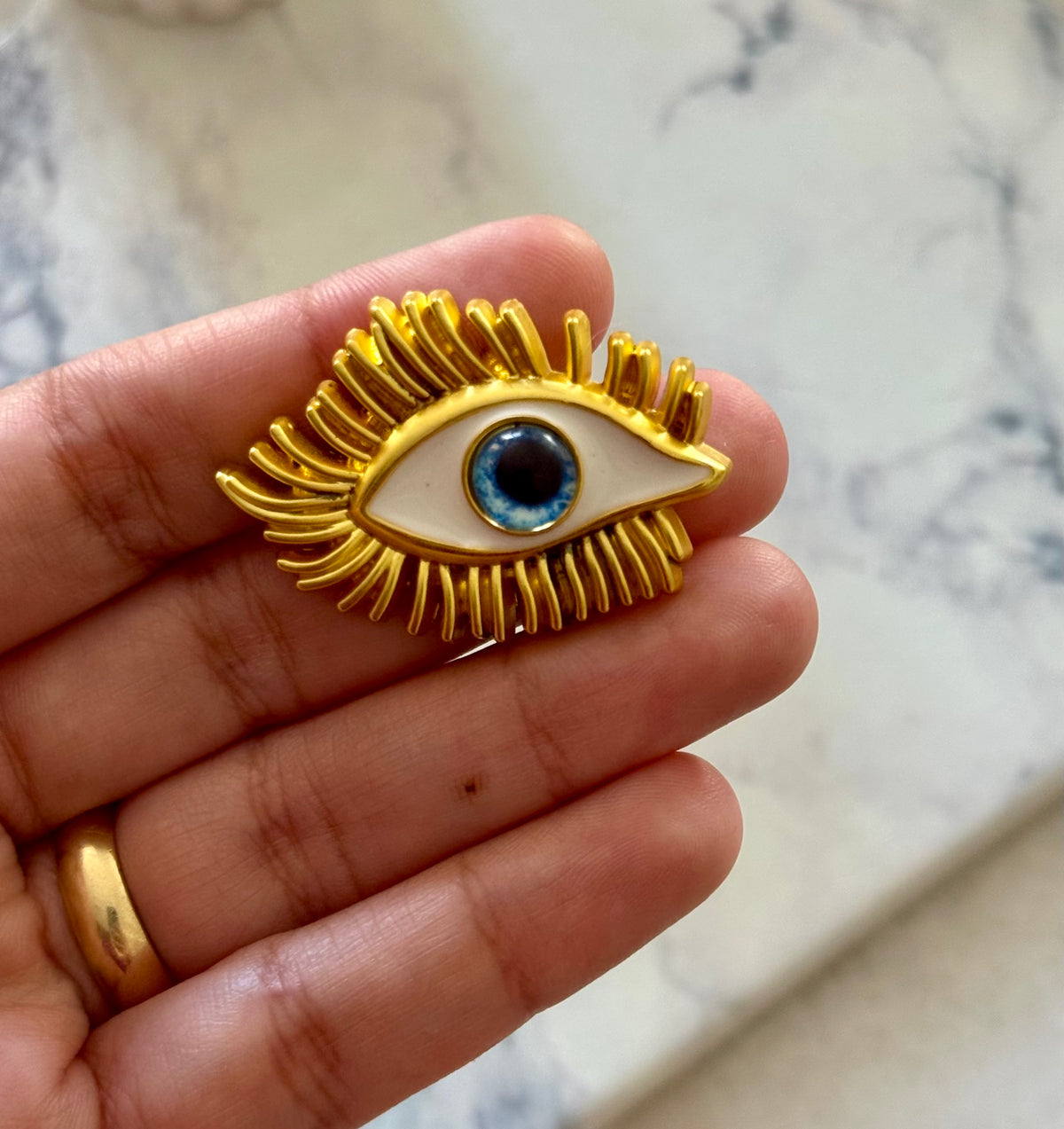 All-Seeing Eye Brooch