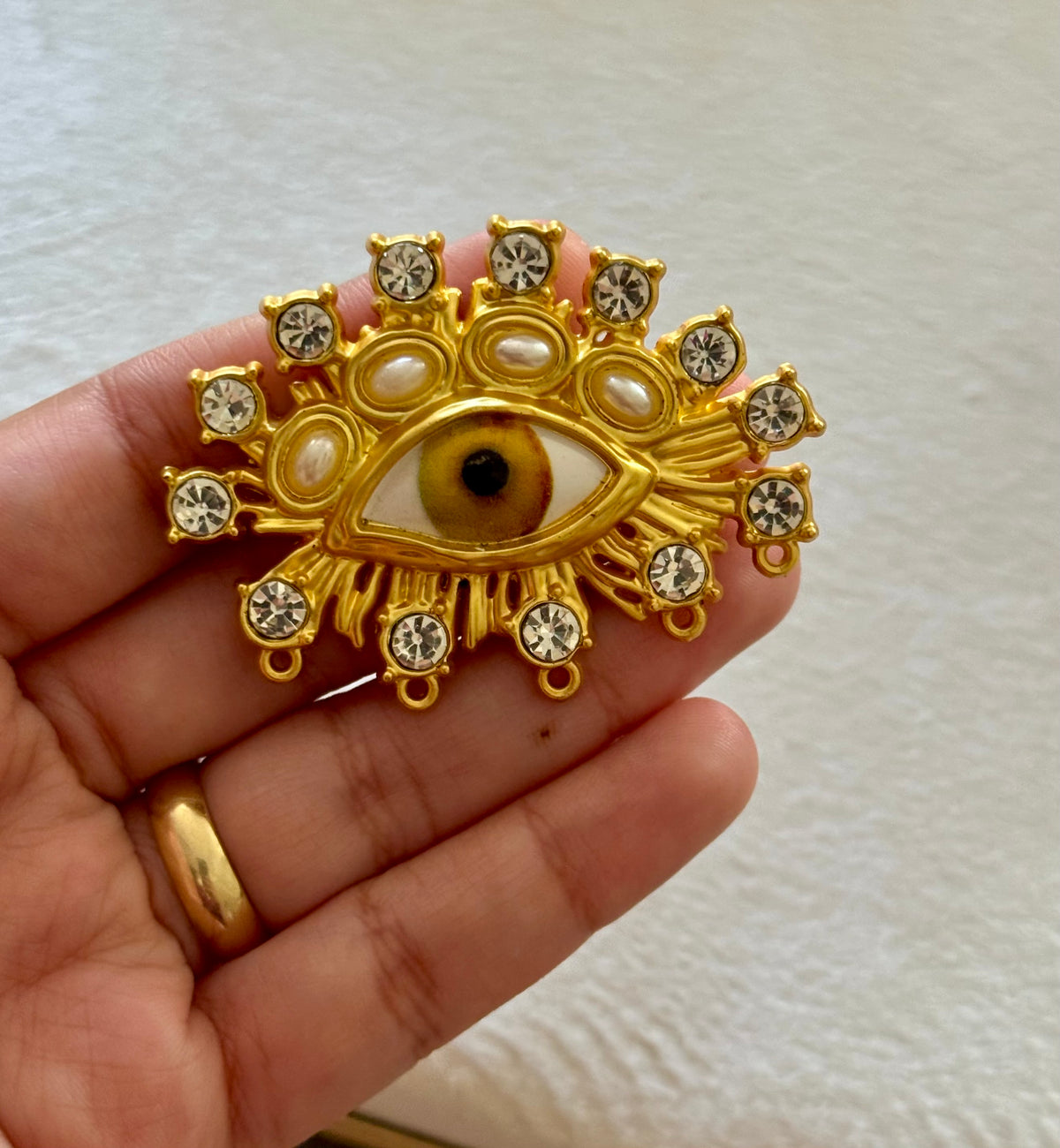 Radiant Eye Brooch