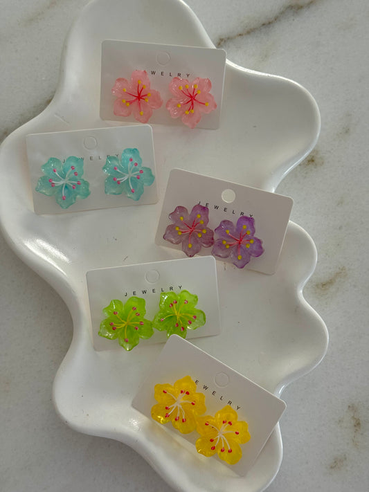 Tropical Bloom Earrings