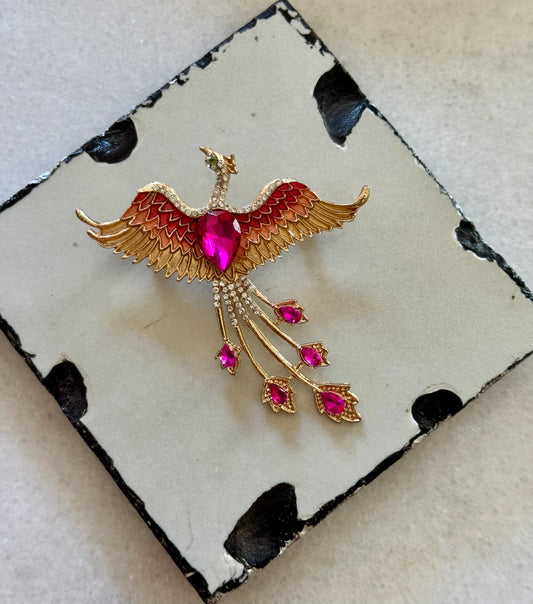 Celestial Bird Brooch