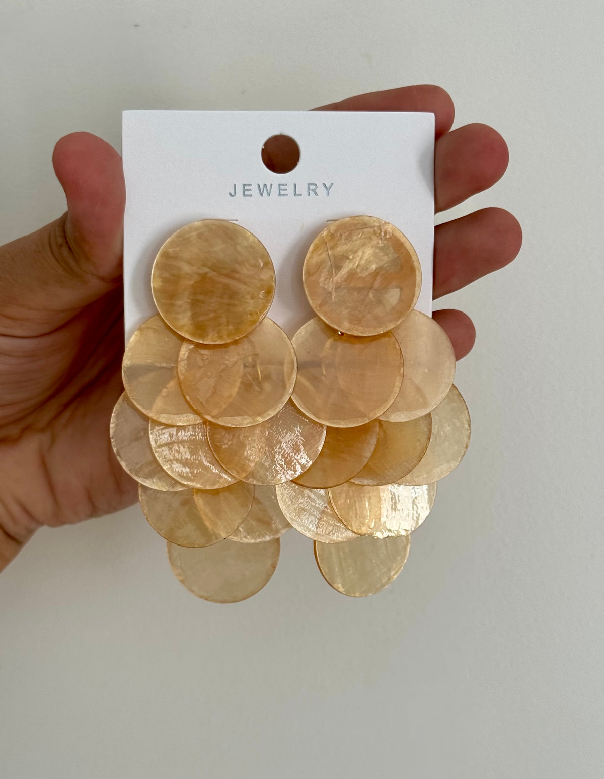 Shell Cascade Earrings