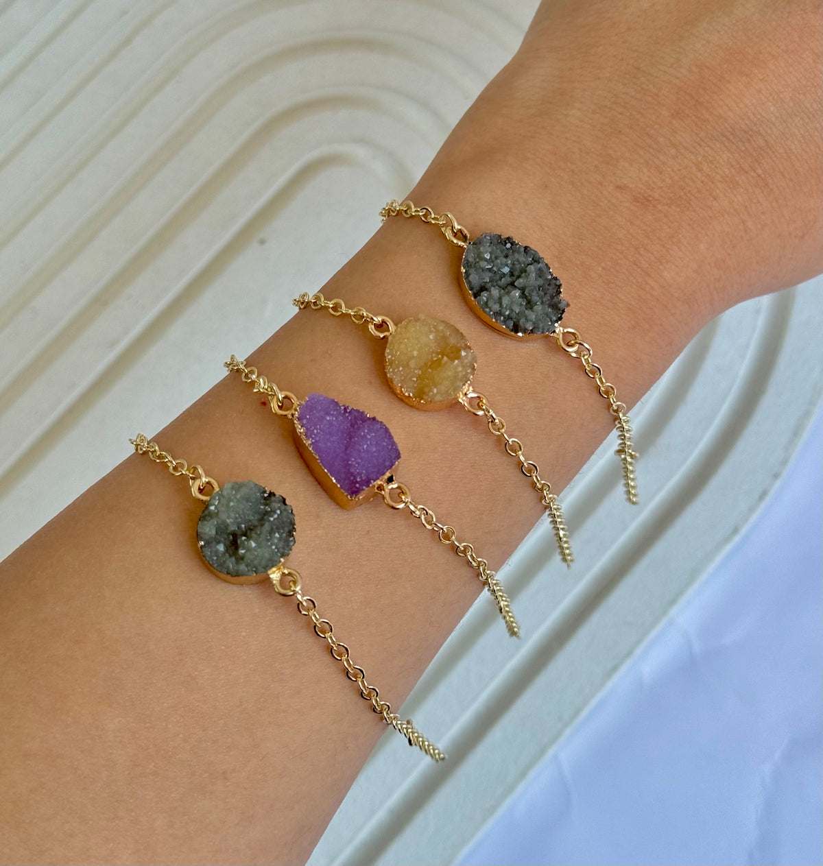 Druzy Glow Bracelet