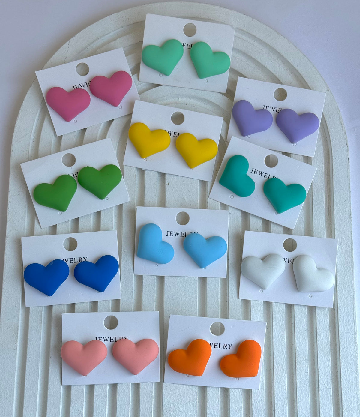 Candy Heart Earrings