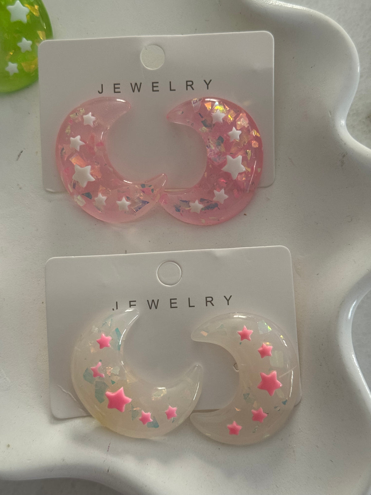 Starry Moon Earrings