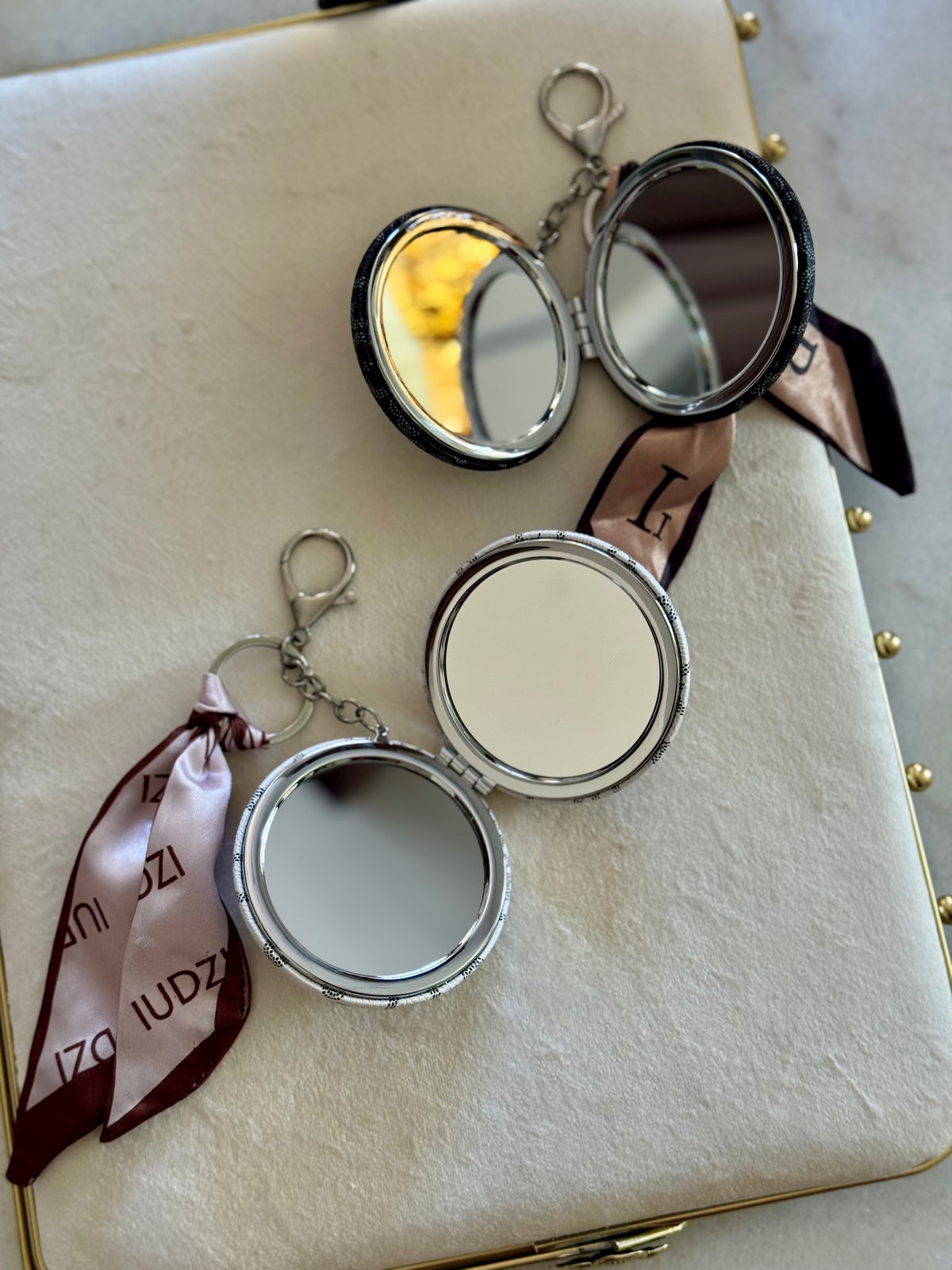 Scarf Mirror Bag Chain