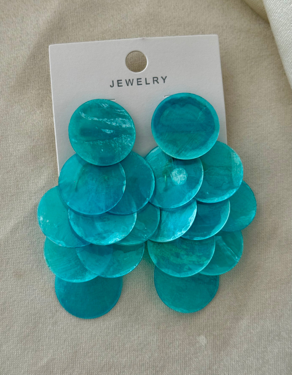 Shell Cascade Earrings