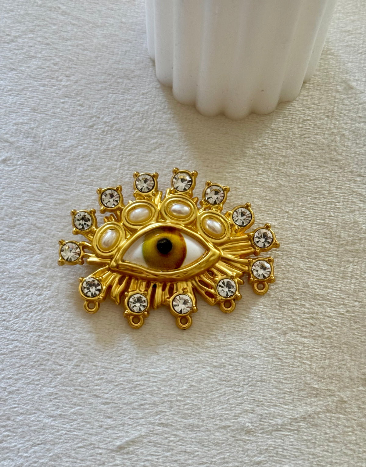 Radiant Eye Brooch