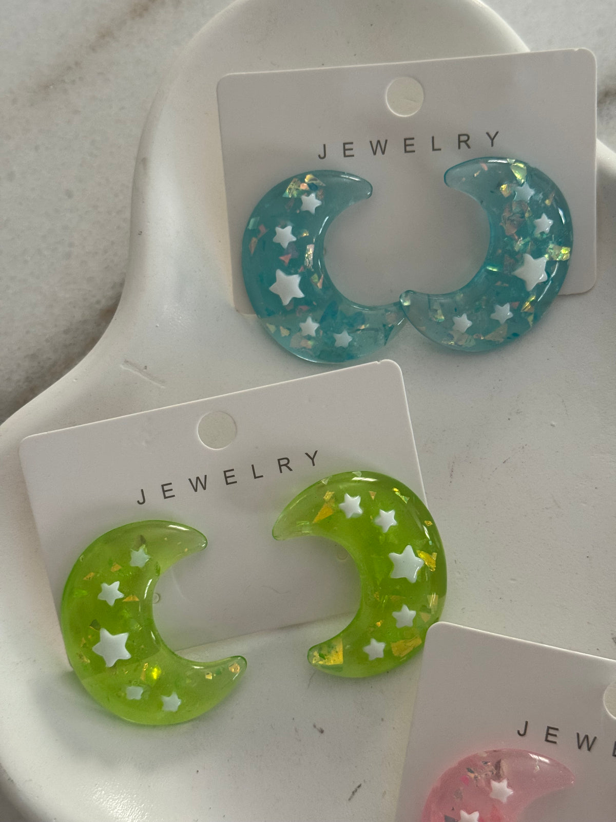 Starry Moon Earrings