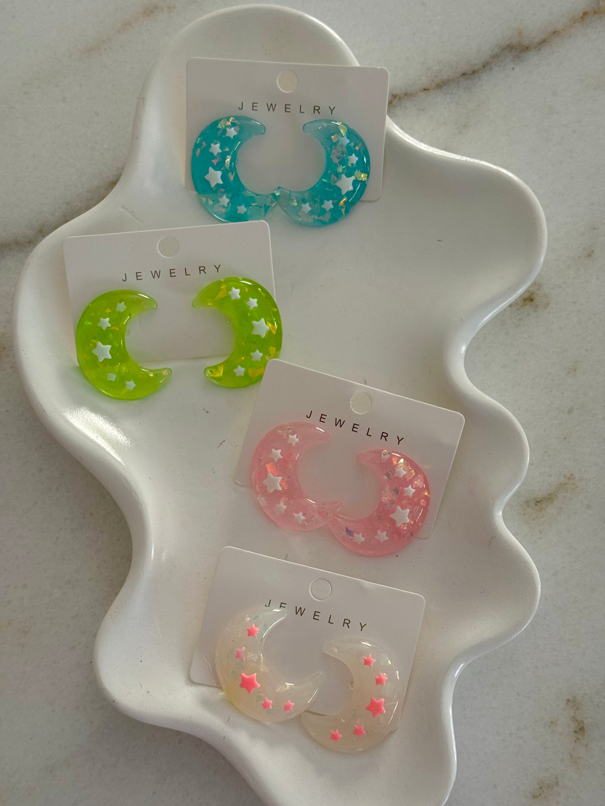 Starry Moon Earrings