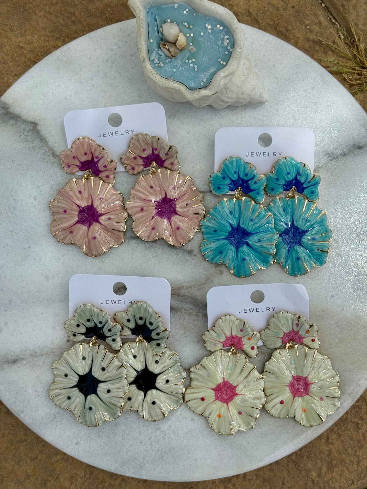Bloom Drop Earrings