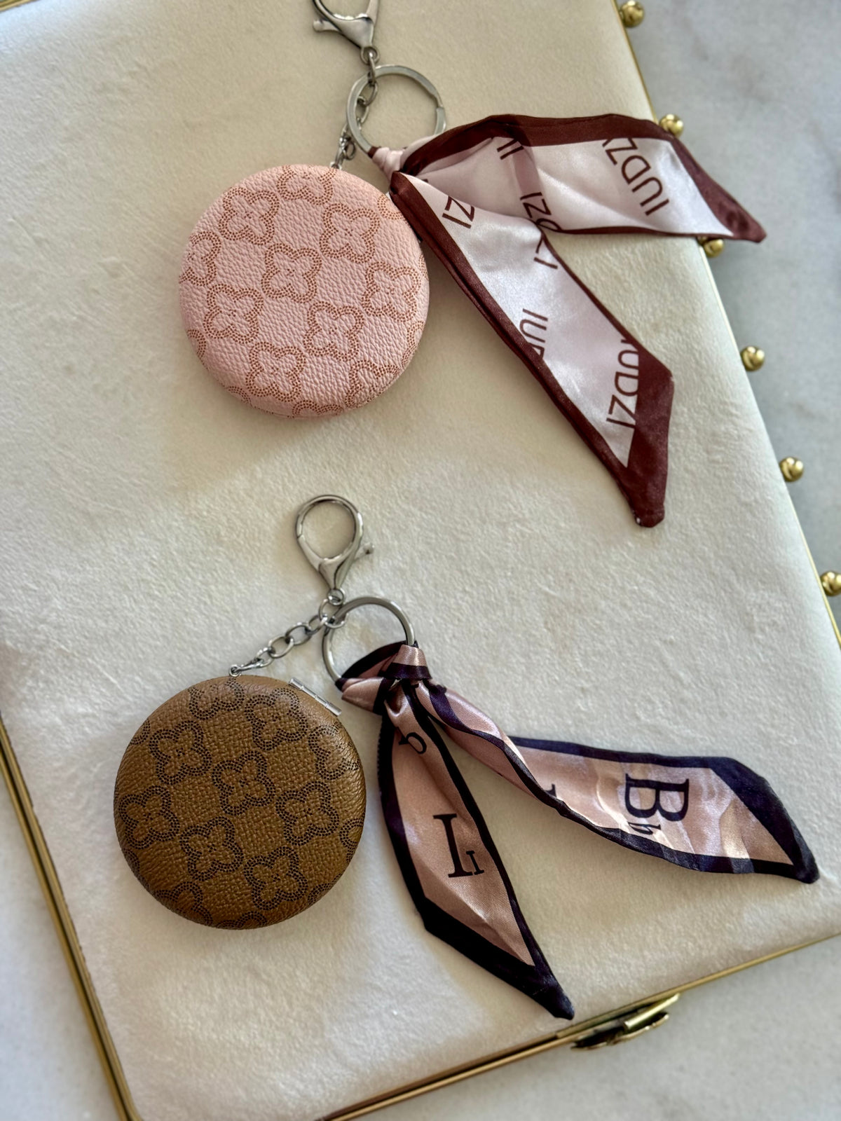 Scarf Mirror Bag Chain