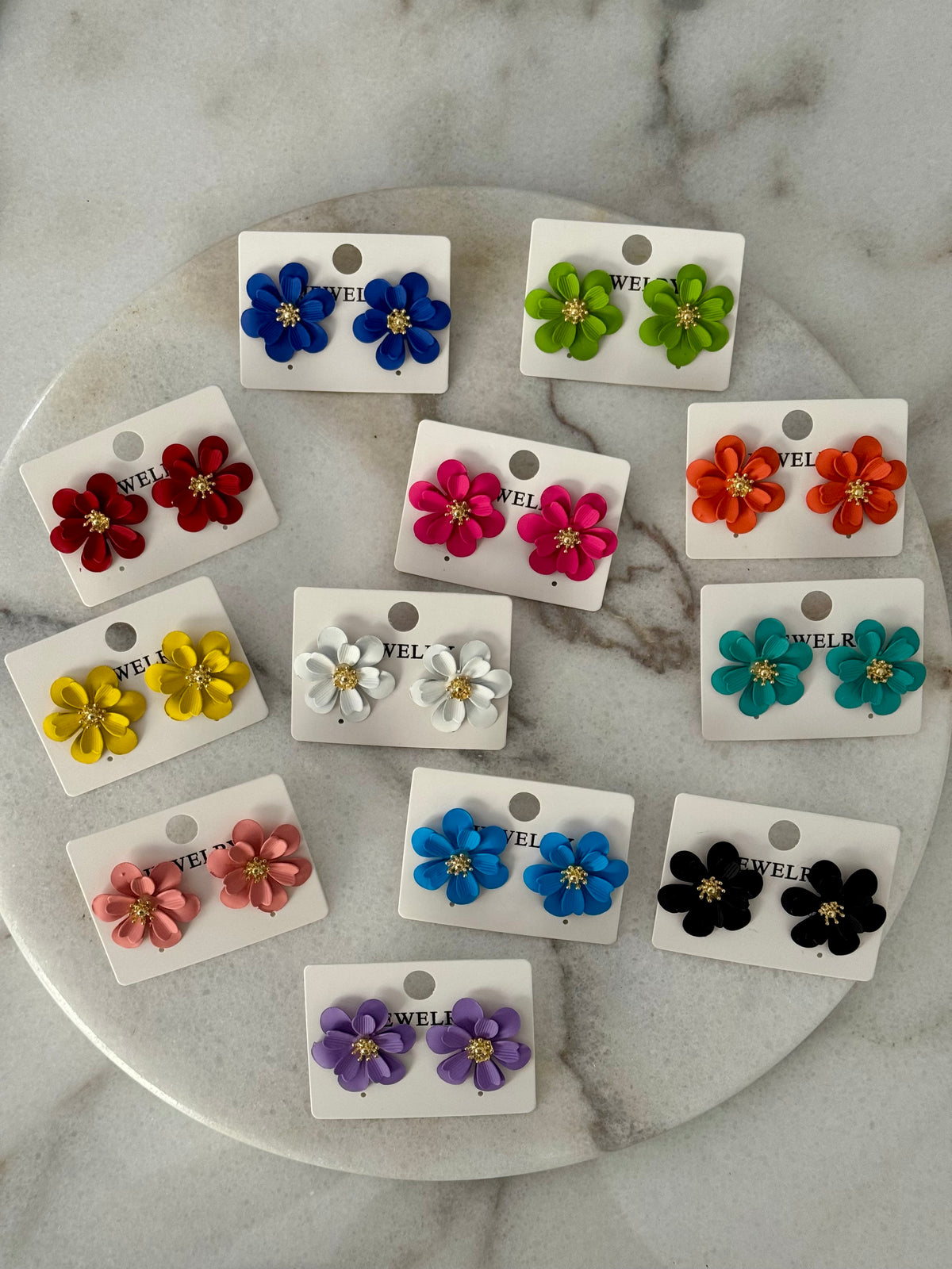 Loop Petal Earrings