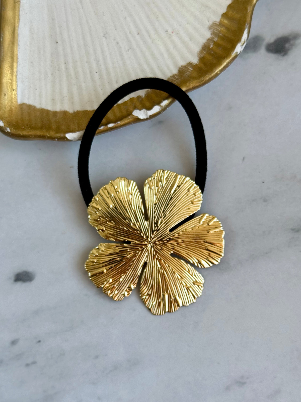 Gold Scrunchie-17