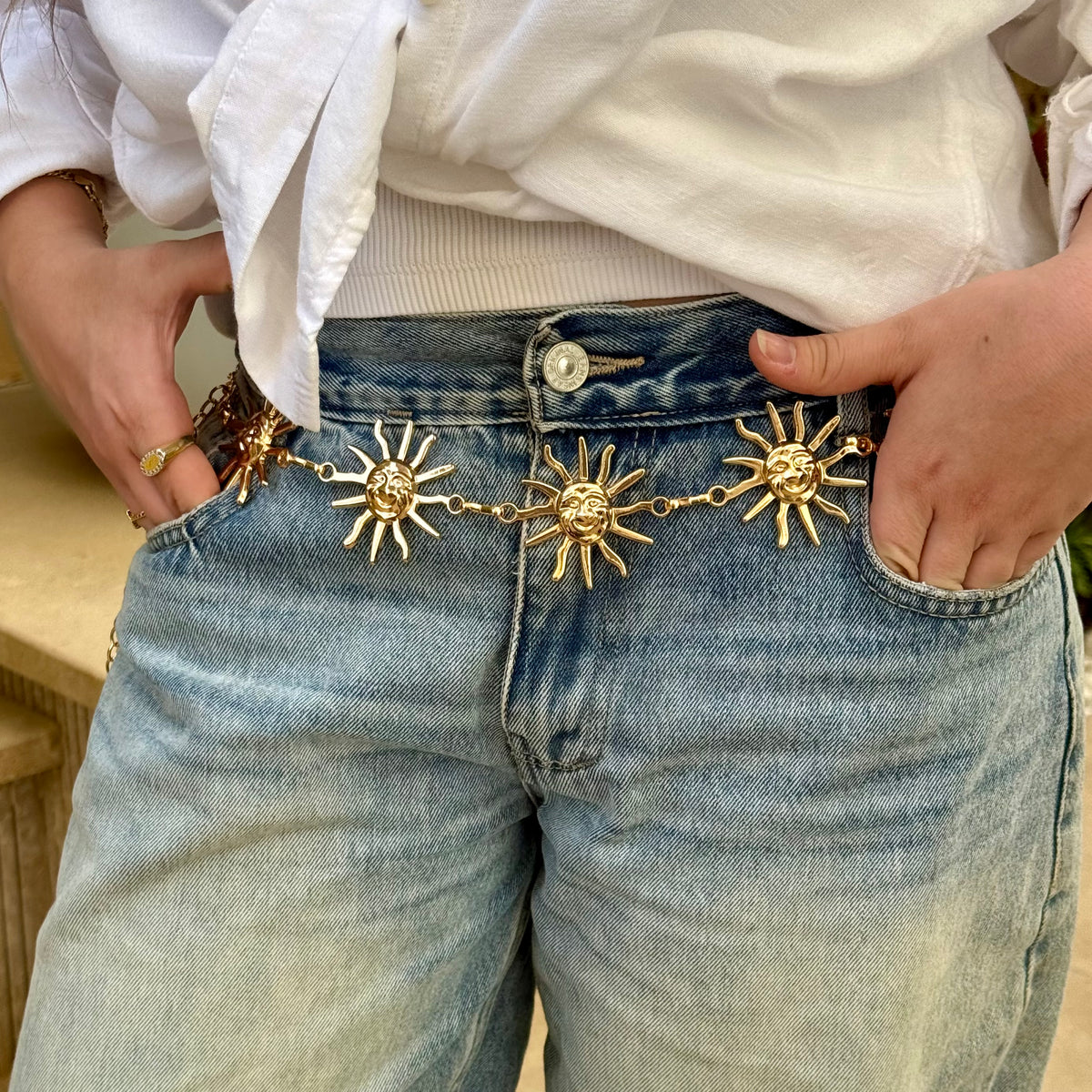 Sun Charm Belt